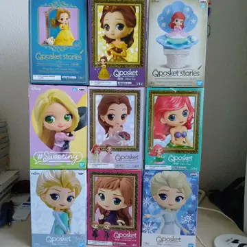 디즈니 프린세스 Qposket 9세트