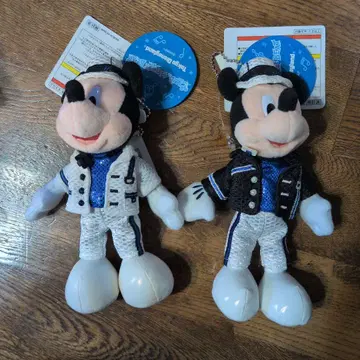 디즈니랜드 클럽 마우스비트 미키마우스 인형 배지 미사용