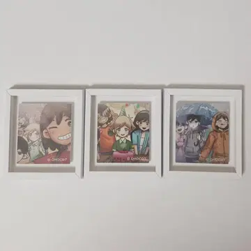 OMORI전 트레이딩 사진 앨범 마그넷