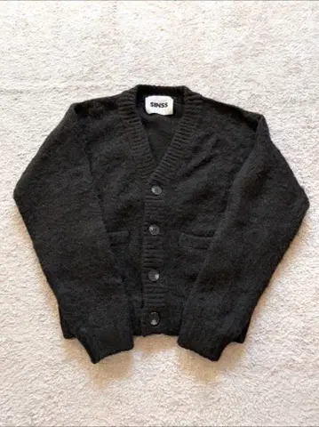 SINSS 블랙 가디건 S