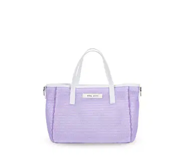 qbag paris 라벤더 네스트 본 지퍼 달린 마더백