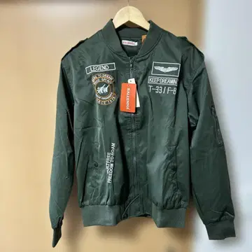 카키 MA-1 자켓 T-33/F-8