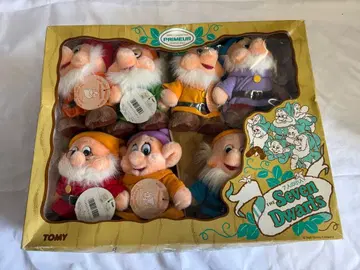 빈티지 타미 디즈니 백설공주와 일곱 난쟁이 봉제 인형