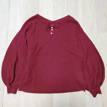 엠즈 그레이시 백리본 니트 펄 볼드 클리닝 완료 M 상당