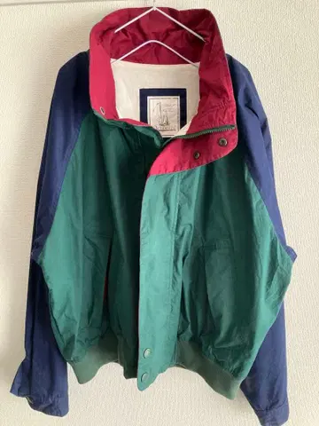 90s 빈티지 아노락 자켓 멀티 컬러 XL 아메카지