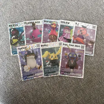 킹프리 리에라 팝업 트레이딩 카드