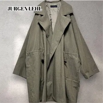 요건 레일 JURGEN LEHL 오버 사이즈 스프링 코트