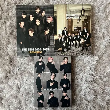 SnowMan BEST ALBUM THE BEST DVD 3 형태