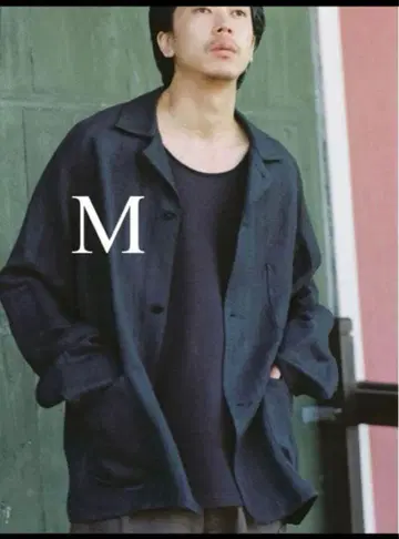 LIDNM 레이온 린넨 초어 재킷 커버올