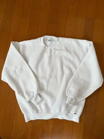 90s 러셀 애슬레틱 맨투맨 usa제 새상품급 화이트