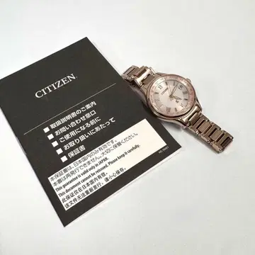 CITIZEN XC 손목시계 로즈 골드 EC1164-53W 시티즌