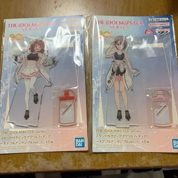 아이돌 마스터 빅 아크릴 스탠드 피규어 2개