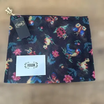 새상품 미사용 스테디셀러 FEILER 꽃과 곤충 디자인 파우치