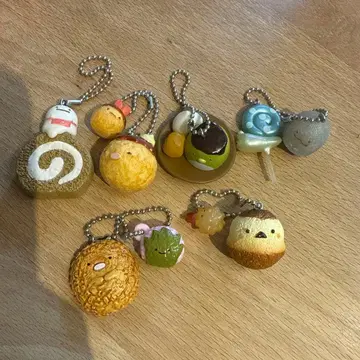 스밋코구라시 키링 6개 세트