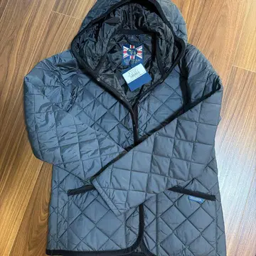 라벤햄 퀼팅 자켓 블랙 36