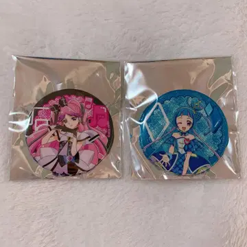 타워 레코드 캔뱃지 너와 아이돌 프리큐어 큐어 잉크 큐어 키스