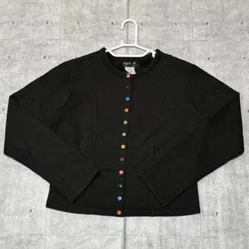 새상품급 agnis b. paris 가디건 프레숑 에네스베