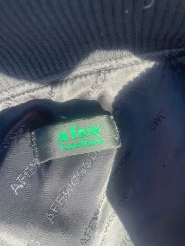 a few Goodkids 가죽 슬리브 자켓