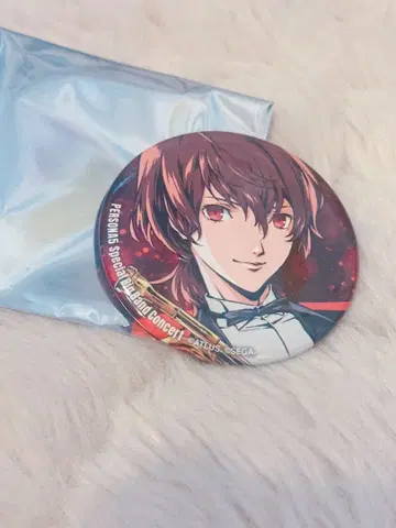 페르소나 5 콘서트 기념 굿즈 캔뱃지 아케치 고로