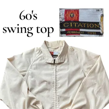 60s CITATION 스윙탑 싱글 스티치 SERVAL 지퍼