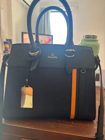 &chouette 네이비 숄더백