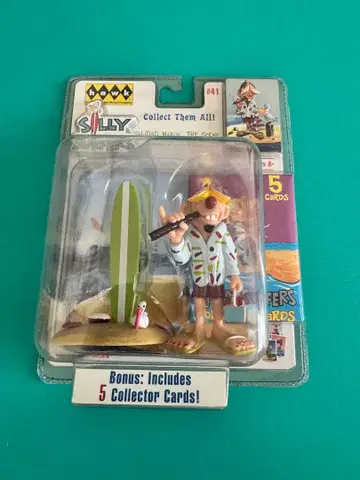 Silly Surfers #441 피규어 5장 카드 포함