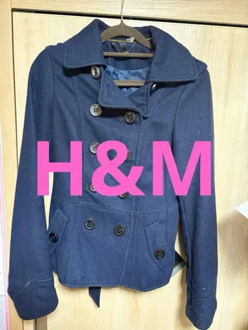 새상품급 H&M 에이치앤엠 네이비 피코트 S사이즈