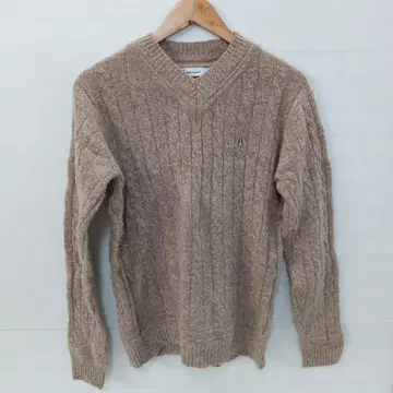 11.21 S367P 허시파피 니트 울 혼방 베이지 M