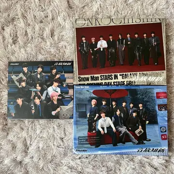 SnowMan 5th ALBUM 음고신인 DVD 3형태