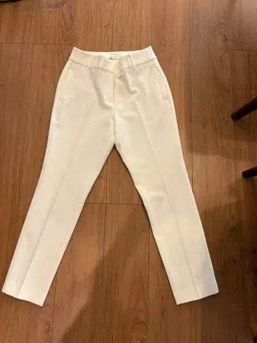 PLST 플라스테 웜 리저브 스틱 팬츠 화이트