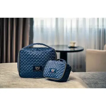 제국호텔 IMPERIAL HOTEL 퀼팅 파우치 세트