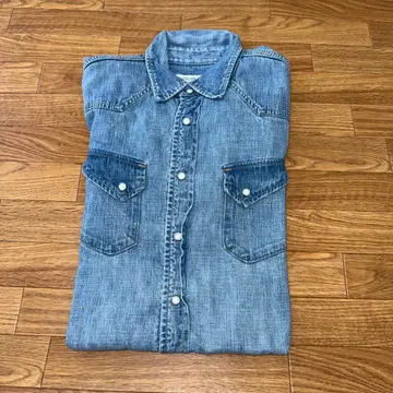 레미 레리프 데님 셔츠