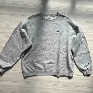 챔피언 맨투맨 그레이 L