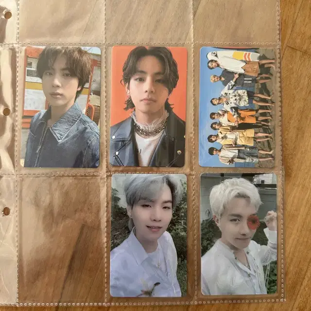 방탄 버터 포카 개별