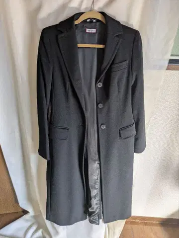 [ 새상품급 ] MA&Co. 블랙 BLACK 체스터 코트