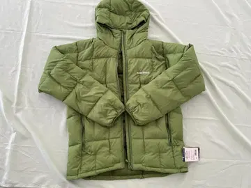 몽벨 800FP 네쥬 다운 파카 남성용 M 그린 드로우 코드