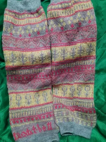 mont-bell 니트 레그 워머 중고