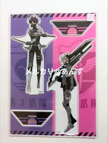 괴수 8호 나루미 겐 호시나 소우시로 아크릴 MEGA 피규어 세트