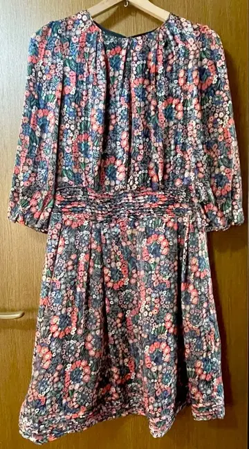 cacharel 캐샤렐 플라워 원피스 절개 사이즈 36