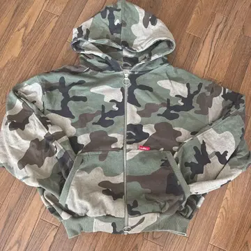 카모플라쥬 풀 집업 후드티 scuffers