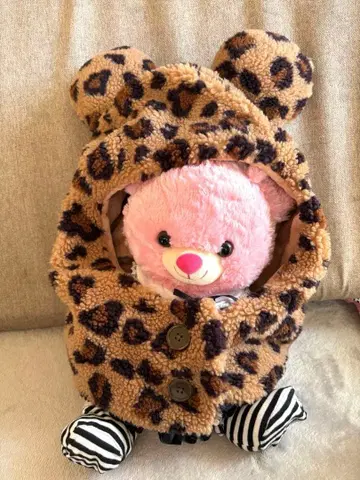 디즈니 팬 캡 / 레오파드 무늬