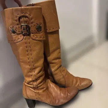 REGAL 빈티지 가죽 롱 부츠