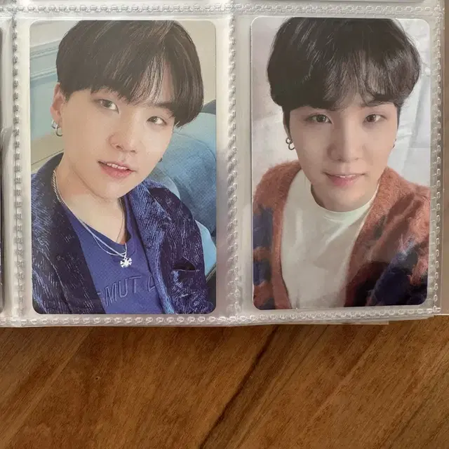 방탄 슈가 BE 포카