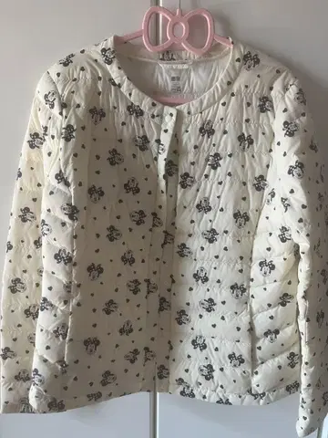 미니 마우스 다운 자켓 수납 봉투 포함