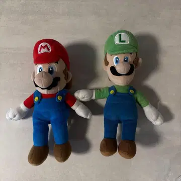 마리오 루이지 봉제 인형 세트