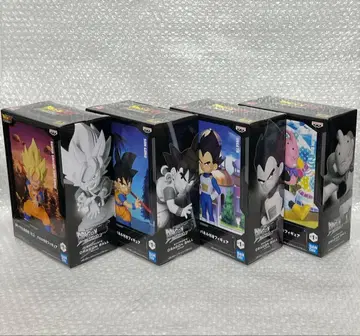 드래곤볼 DAIMA 패널 포함 피규어 4체 세트