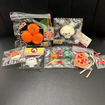 냥이네 가게 미니 스퀴즈 가챠 6개 세트