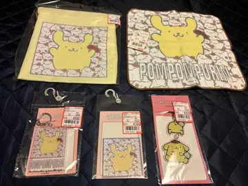 미사용 새상품 시마무라 아베일 산리오 폼폼푸딩 5세트