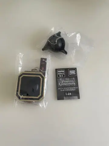 캐리비안의 해적 캡슐 토이 가챠가챠 나침반 해적 모자