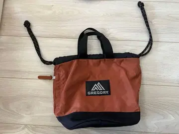 GREGORY 토트백 오렌지/블랙